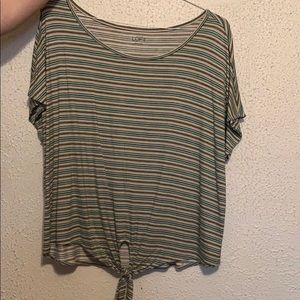 Striped, dress shirt